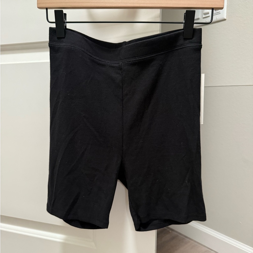 Joah Brown Mid-Length Short in Black Flexrib - Picture 2 of 4